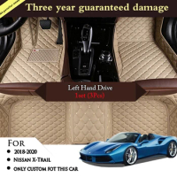 Car Floor Mats For Nissan X-Trail Xtrail 2020 2019 2018 (5 Seats) Auto Interior Accessories FloorLiner Carpets Rugs Styling