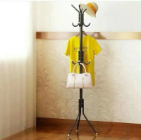 Stand Hanger Hook Multifungsi / Hanger Gantungan Baju Tas Topi