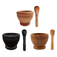 Máy Nghiền Tỏi, Cầm Tay, Đế Chống Trượt Sâu, Bát Mài Gia Vị, Cho Chutney, Hạt Tiêu, Gừng, Nước Sốt P