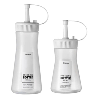 【寶盒百貨】日本製 250ml/350ml 迷你錐型調味瓶 擠壓式調味罐(醬料罐 分裝瓶 廚房食品級油壺擠醬瓶)
