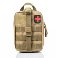 腰包 ● 戶外 登山救生配件包戰術醫療包附件包戰術腰包迷彩多功能工地包