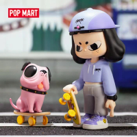 POP MART Vita's OOTD Series Blind Box 1PC/12PCS Doll Binary Action Figure Birthday Gift Kid Toy Mystery Box