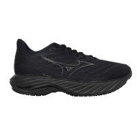 MIZUNO WAVE RIDER 28 SW 女慢跑鞋-4E-運動 寬楦 J1GD240603 黑深灰