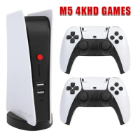 2022 NEW M5-P5 Game Console Video Gamebox 20000 Retro Arcade Games Built-in Speaker 2.4G Wireless Controller FOR PS1/CPS/FC/GBA