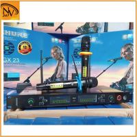 Micro không dây SHURE UGX-23 phiên bản 2025 Loại 1 Có chế độ tự ngắt mic ugx23 karaoke .