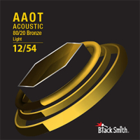 【BlackSmith】BlackSmith AABR-1254 碳纖維 AAOT 厚包膜 黃銅 民謠吉他弦(原廠公司貨 商品保固有保障)