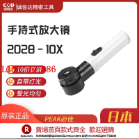 【咨詢客服驚喜多多】進口正品日本必佳PEAK LUPE手持式放大鏡 2028 10X便攜式放大鏡