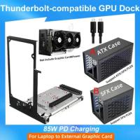 TH3P4G3 85W PD Thunderbolt-compatible GPU Dock Charging for Laptop Notebook to External Graphic Card 40Gbps for Macbook Windows
