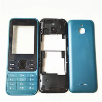 Full Complete Mobile Phone Housing Cover Case + English Keypad For Nokia 6300 4G 2020 Version