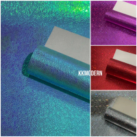 ( 3 Lembar ) Kertas Kado Rainbow Glossy Polos/ Kertas Rainbow Mengkilap