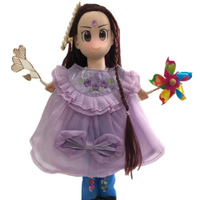 【A-ONE 匯旺】茱麗葉 手偶娃娃 送梳子可梳頭 換裝洋娃娃家家酒衣服配件芭比娃娃公主布偶玩偶玩具布袋戲偶公仔