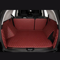 Durable Custom Leather Car Trunk Boot Mat For Mitsubishi ASX RVR Outlander Sport Auto Carpet Accessories Syling Interior Parts
