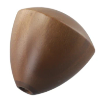 Upgrade Your Coffee Grinding Experience Walnut Wood Handle Head Replacement Smooth Fits Most Grinder Handles