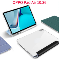 Soft TPU Smart Case for OPPO Pad Air 2022 OPD2102A 10 3 INCH Case with Pencii Holder Protective Cover Casing
