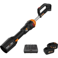 40V LEAFJET WG585 Leaf Blower Cordless with Battery &amp; Charger, PowerShare, Blowers for Lawn Care Up Cordless Blower