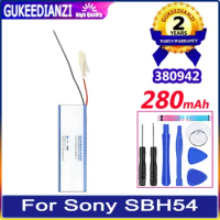 GUKEEDIANZI Battery 380942 (2line) 280mAh For Sony SBH54 Bateria