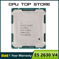 ]]] ใช้ IN XEON E5 2630 V4 CPU Processor 10 CORE 2.20GHZ 25MB L3 85W SR2R7 LGA 2011-3
