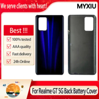 Original Back Battery Cover For Realme GT 5G RMX2202 Glass Housing Door Rear Case For Realme GT 5g Replacement Parts