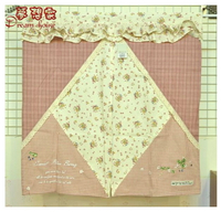 超可愛小藍莓拼布門簾《 90x90cm 》 【藍/紅任選】 ★ 超有質感喔 ★ 夢想家 Zakka'fe