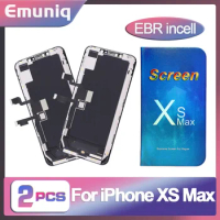 2 pcs EBR incell for iPhone XS Max LCD Display Touch Digitizer Assembly Screen Replacement