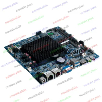 Dual Lan Desktop Industrial Mini PC Mainboard M/B Intel Celeron J1900 Mini ITX Motherboard LVDS