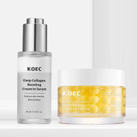 KOEC คอลลาเจน เรตินอล แคปซูล ฟิลเลอร์ ครีม + เซรั่มแบบแยกส่วนชนิดโลชั่นน้ำ ซึ่งเป็นสินค้ายอดนิยมข้าม