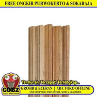 1 CM x 1 CM x 2 CM / NM List Kayu Profil Plafon Gypsum Pigura Batang