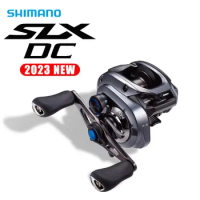 SHIMANO 2023 SLX DC Baitcasting Fishing Reels Long Throw 6+1BB 6.3:1/7.2:1/8.2:1 I-DC4 Max Drag 5.5kg Saltwater Casting Reels
