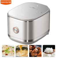 Joyoung Rice Cooker Multifunction Stew Steam Pot 3D Heating Rice Cooking Pot 12h Timing Stainless Steel No Coating Liner 220V