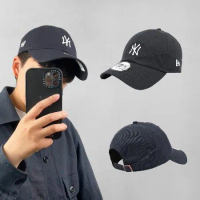 New Era 棒球帽 Casual MLB 紐約 洋基 老帽 深藍 白 NY 男女款 經典款 NE12712408