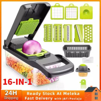 Mandoline 16 in 1 Vegetable Chopper Cutter Multifunctional Fruit Cutter Slicer Potato Onion Graters