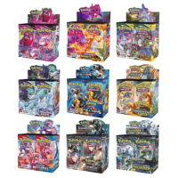 English Version Pokémon TCG: 324Pcs Obsioian Flames Brilliant Stars Booster Box Pokemon Cards 36 Pack Box Collectible Card Toys