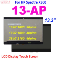 AAA+ 13.3'' For HP Spectre x360 13-AP LCD Display Touch Screen Digitizer Assembly for HP Spectre x360 13-AP Series LCD Screen