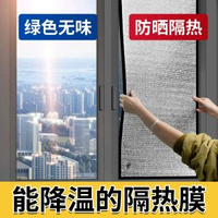 窗戶隔熱遮光膜免打孔陽光房玻璃遮陽板鋁膜遮光卷簾全遮光