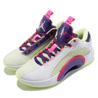 Nike 籃球鞋 Air Jordan XXXV 運動 男鞋 明星款 喬丹 避震 包覆 支撐 球鞋 白 紫 DJ9805190
