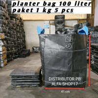 Planter Bag 100 liter hitam PAKET 5 pcs 1KG