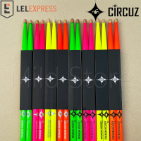 [จัดส่งทันที] Circuz ไม้กลองสีสะท้อนแสง ไม้ Hickory อย่างดี