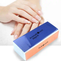 Portable 4 in 1 Nail Sanding Block Polishing Dead Skin Remover Manicure Tool Nail Buffer File