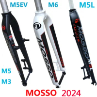 MOSSO Bike Fork M5L/M5/M6/M3 MTB/Road Bicycle Front Fork Disc Brake 26/27.5/29er different to SR SUNTOUR cycling accessories
