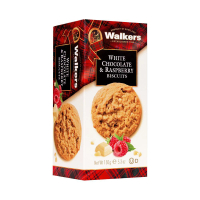 【Walkers 蘇格蘭皇家餅乾】蘇格蘭皇家白巧克力覆盆子餅乾150g