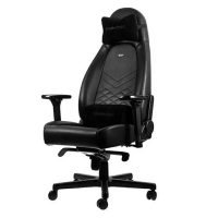 【最高折200+跨店點數22%回饋】Noblechairs 皇家ICON系列電競超跑椅/PU尊爵款/黑