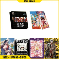 HUANQIUSHE One Piece Cards Anime Figure Playing Cards Mistery Box Board Games Booster Box Toys Birthday Gifts for Boys and Girls