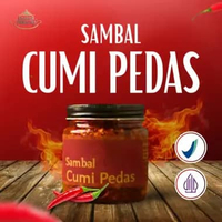 Sambel Paket Hemat Isi 5 Kaleng - Cumi Pedas / Cakalang / Teri / Ayam Suwir / Baby Cumi 130gr Sambel