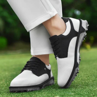 2024 New Professional Golf Shoes Men's Comfortable Fitness Golf Shoes 40-47 Luxury Golf Shoes Anti slip Sports Shoes