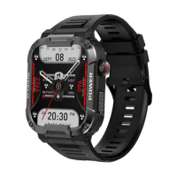 Mk66 Sport Smart Watch Outdoor Bluetooth Dial Call Music Play Fitness Heart Rate Monitor Health Sports Bracelet Watch For Men