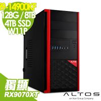 Acer 宏碁 Altos P150F8 水冷工作站 (i9-14900KF/128G/8TB+4TB SSD/RX9070XT-16G/WIFI7/1200W/W11P)