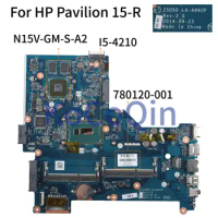 KoCoQin Laptop motherboard For HP Pavilion 15-R 250 G3 Core I5-4210U Mainboard ZS050 LA-A992P 780120-001 780120-501 N15V-GM-S-A2