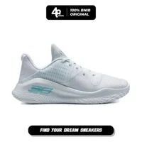 Sepatu Basket Unisex Curry 4 Low Flotro White (3026620-100) Original 42