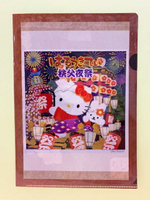 【震撼精品百貨】Hello Kitty 凱蒂貓 三麗鷗 KITTY 日本A4文件夾/資料夾-秧父祭#22452 震撼日式精品百貨