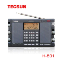 Tecsun H-501 Bluetooth Portable Stereo Radio High Performance Full Band Dual-speaker Digital Tuning 